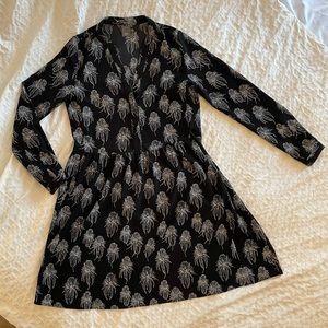 Flower Bud Shift Dress - ICHI